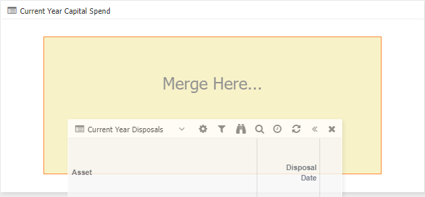 merge here selected